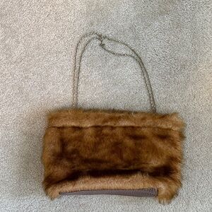 Faux Fur Handbag